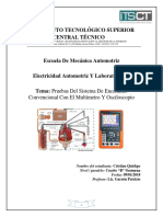 Prueba Sistema Encendido