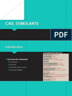CNS-Stimulants, Anesthetics Drugs 