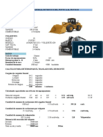 Calculo de Carguio de Desmonte