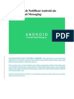 Mengenal Push Notifikasi Android Ala Firebase Cloud Messaging