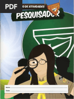 Caderno de Atividades 3 Pesquisador