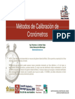 Pre - Metodos Calibración Cronometros PDF