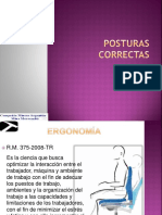 POSTURAS CORRECTAS