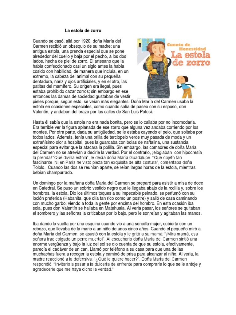 Cuento Corto Sobre La Honestidad Valores