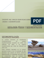 Unidad 3 Geomorfologia