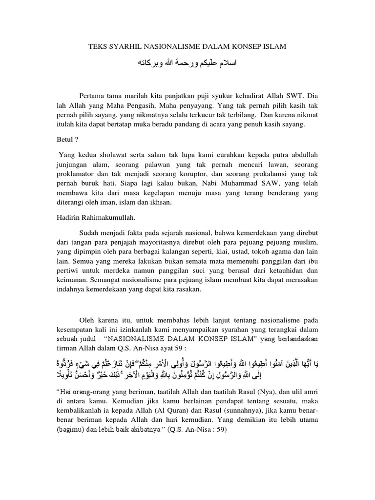 TEKS SYARHIL NASIONALISME DALAM KONSEP ISLAM 2.docx