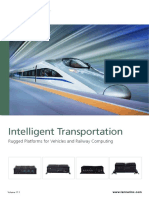 Intelligent Transportation Rugged Platforms for Vehicles and Railway Computing - Brochure