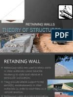 RETAINING WALL TYPES AND DESIGN