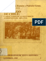 Armando de Ramón y Patricio Gross.1985. Santiago de Chile. Caracteristicas Historico Ambientales. 1891-1924 PDF