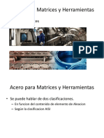 Acero para Matrices y Herramientas