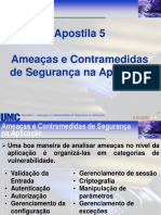 Apostila 5 - Ameaças e Contramedidas Na Aplicação PDF