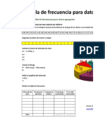 Estadistica para Datos Agrupados