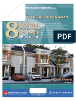 Brosur Perumahan Di Yogyakarta - 8 Lokasi Perumahan Di Yogyakarta