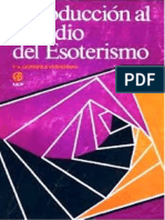 QUIÑONEZ Vesperinas, Pedro - Introduccion al estudio del Esoterismo