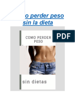 Como Perder Peso Sin Dieta l