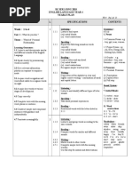 English Language Yearly Plan Year 4