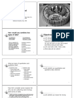 How To Design A Mixed Methods Study: How Would You Combine Two Types of Data?