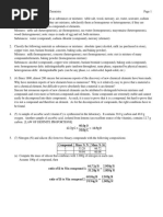 Chapter 1 Oxtoby Chemistry Problems