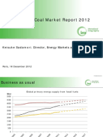 Coal Market Report - 2012 PDF