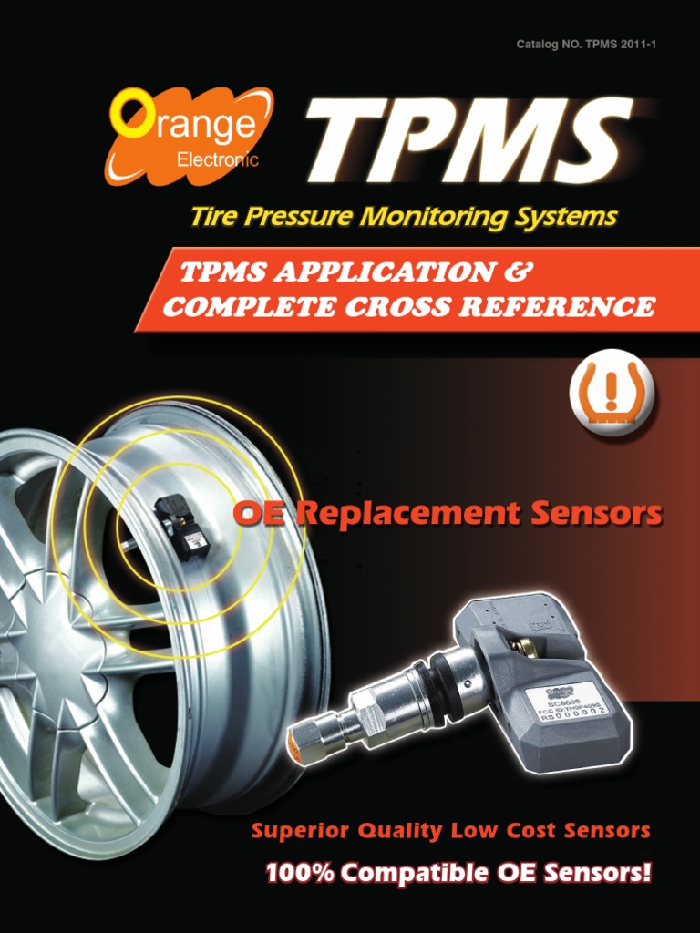 TPMS Application and Complete Cross Reference Guide