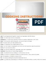 Cooking Instructions