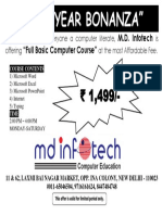 M.D. Infotech "Full Basic Computer Course"