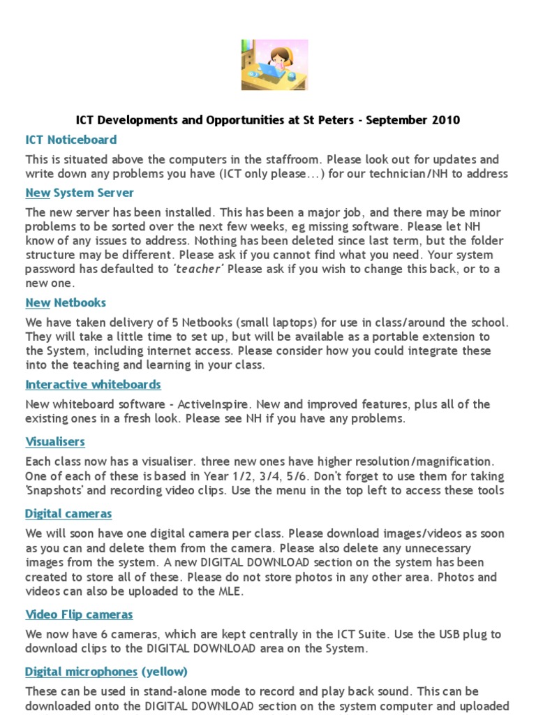 ICT Updates and Resources for Teachers | PDF | Educational Technology ...