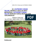 Outbond Coban Talun