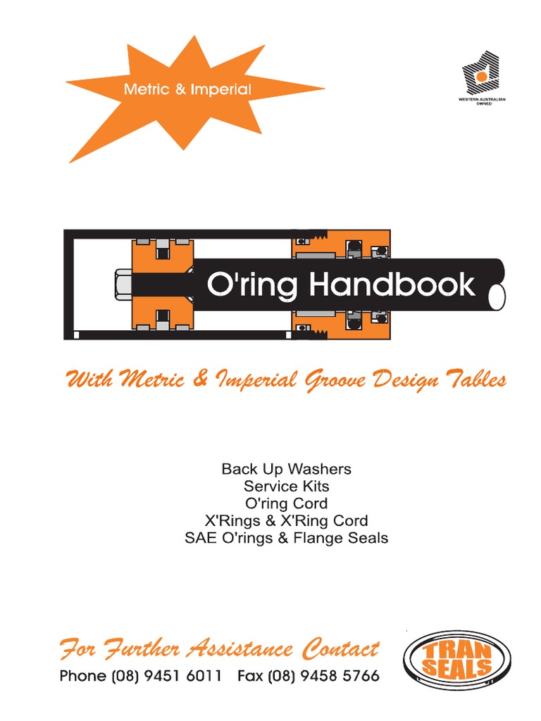 Transeals O Ring Handbook Building Engineering Chemical Substances