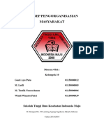 Konsep Pengorganisasian Masyarakat