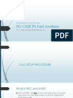 Guideline For Dummies 3G - CSSR Fast Analyze