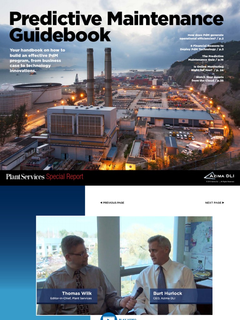 Special Report PDM Guidebook2016 | PDF | Bearing (Mechanical) | Risk