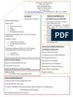 (Resume) Mohamad Ariff Bin Sarban