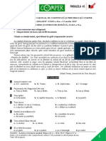 Subiect ComperComunicare EtapaII 2016 2017 clasaIV PDF