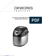 Stainless Steel Breadmaker Instruction Manual: Downloaded From Manuals Search Engine