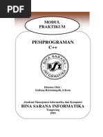 Modul Praktikum Pemprograman C++