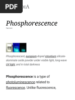 Phosphorescence