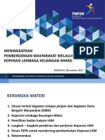 Meningkatka Pemberdayaan Masyarakat Melalui Koperasi Lembaga Keuangan Mikro