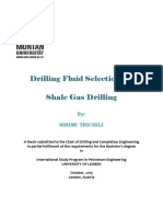 Drilling Fluid Selection For Shale Gas Drilling