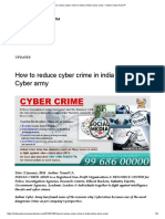 How To Reduce Cyber Crime in India - Indian Cyber Army - Indian Cyber Army™