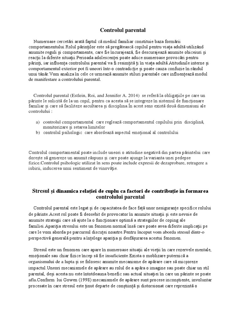 Control Parental | PDF