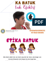 Etika Batuk Dan Batuk Efektif