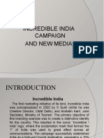 Incredible India Campaign and New Media