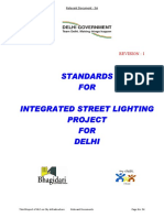 Integrated Street Lighting Standards for Delhi