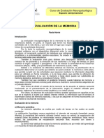 EvaluacionDeLaMemoria Explicacion Rey Auditori Etc MIRAR