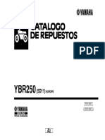 Ybr 250 Despiece Mod 2009 PDF