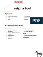 KS2 - Design A Zoo With A Budget 2015 - EDUCATION