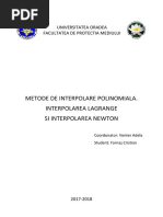 Proiect Cristi Farnas