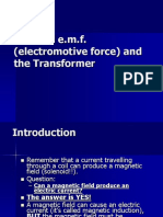 Induced E.M.F. (Electromotive Force) and The Transformer