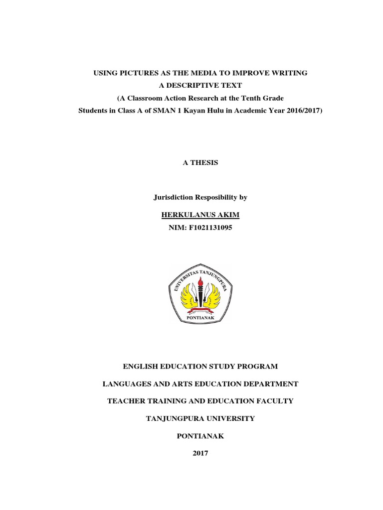 Dissertation title page